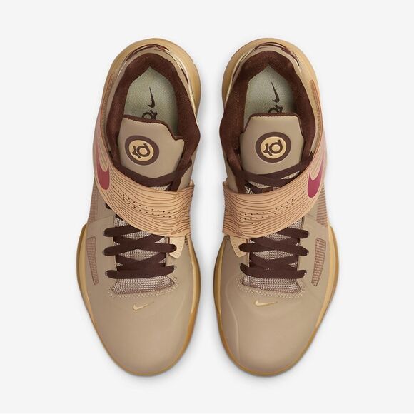 Nike Kd 4 Year of the dragon 2.0 khaki red gum fj4189-200 size 8 - 14​ main image 3